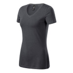 Malfini Action Tričko s výstřihem do V W MLI-70183 light anthracite L