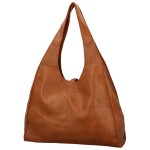 Trendy dámský koženkový set kabelek Shane, hnědý