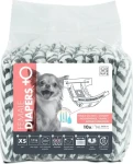 M-PETS Pleny pro feny XS / Jednorázové / savé / 34x26 cm / 10 ks (353276)