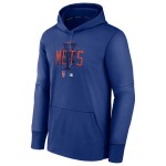 Nike Pánská mikina New York Mets MLB 2023 Authentic Pregame Therma Hoodie Velikost: S