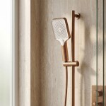 REA - Sprchová hlavice JS-031 BRUSH COPPER REA-08040