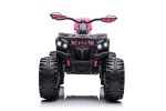 Mamido Dětská elektrická čtyřkolka ATV Power 12V 14Ah 4x4 růžová