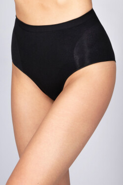 Intimidea Kalhotky stahovací klasického střihu bezešvé Slip Silhouette Barva: Černá, Velikost XXL