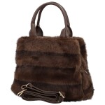 Módní dámská kabelka do ruky Máia, coffee