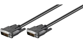 MicroConnect Kabel DVI-D (18+1) Single Link Full HD 1m černá (MONCCS1)
