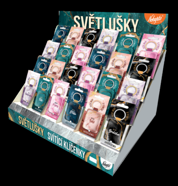 Box Jmenná svítící klíčenka