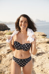 Vrchní díl plavek Anya Riva Spot Bandeau Bikini 90FF model 17879310 - Swimwear
