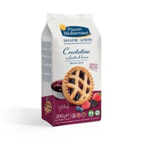 Dortisimo Bezlepkové koláčky Crostatine s lesním ovocem Piaceri Mediterranei (200 g)