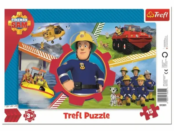 Trefl - Puzzle - Požárník Sam