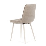 Jídelní set s 4 židlemi Regulus, béžová, 110x70x75cm, mdf, travertin, ASE-1042 LAN2