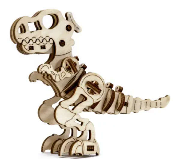 WOODEN CITY 3D Dřevěné puzzle T-Rex
