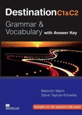 Destination C1 & C2: Student´s Book With Key - Malcolm Mann