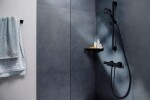HANSGROHE - Pulsify Select S Sprchový set s termostatem, 3 proudy, EcoSmart, matná černá 24262670
