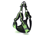Hardy postroj s vodítkem pro psa | 32 – 78 cm Barva: Modrá, Obvod hrudníku: 52 - 67 cm