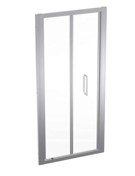 GEBERIT - GEO Sprchové dveře 80x190 cm, stříbrná/čiré sklo 560.116.00.2