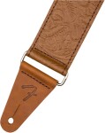 Fender Tooled Leather Guitar Strap Brown