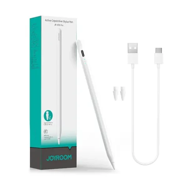 Joyroom JR-X9S Pro / aktivní stylus pro Apple iPad bílá / 2 náhradní hroty (6956116781521)