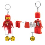 LEGO Svítící figurka Kosmonaut červený