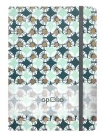 Spoko Zápisník A5 linkovaný Flowers sedmikrásky
