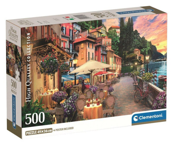Puzzle Jezero Como 500 dílků
