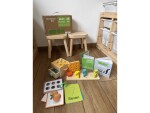 Mamido Montessori Matematický Box XXL 46ks Geometrické Tvary Barvy Čísla