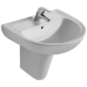 IDEAL STANDARD - Eurovit Umyvadlo 65x48x22 cm, s přepadem, 1 otvor pro baterii, bílá V134001