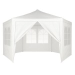 Zahradní altán 2 x 2 m - párty stan se stěnami a okny zelená