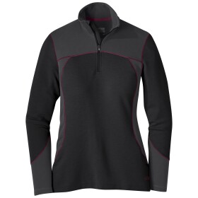 Dámská mikina OUTDOOR RESEARCH Women's Blackridge Top 2, black/storm velikost: XS