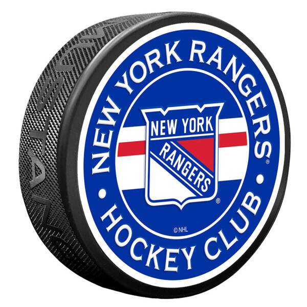 Mustang Puk New York Rangers NHL Stripe Design