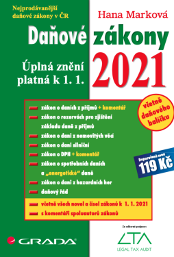 Daňové zákony 2021 - Hana Marková