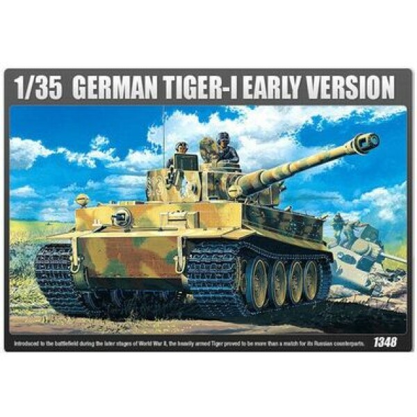 Academy Model Kit tank 13239 GERMAN TIGER I EARLY VERSION 1:35