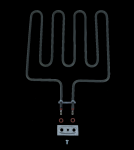 Topné těleso, spirála pro saunová kamna L20, 1750W/240V CZSK-732L