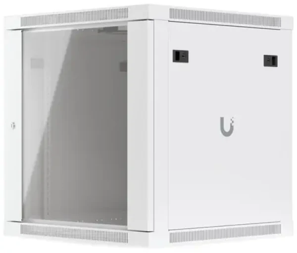 Ubiquiti UACC-Rack-12U-Wall-600-G bílá / Nástěnný rozvaděč / 19" / 12U / 600 mm / aktivní chlazení (UACC-Rack-12U-Wall-600-G)