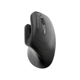 Wozinsky WWM-1076 černá / Bezdrátová vertikální ergonomická myš / optická / 3600 DPI