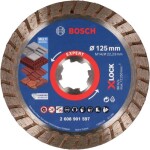 25x Fíbrový brusný kotouč na nerez ocel pro úhlové brusky se systémem X-LOCK Bosch Prisma Ceramic, R782 Inox - 125mm, zrnitost 120 (2608621827)