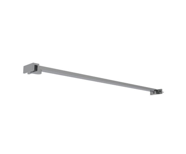 Erga Paris, rohová vzpěra pro sprchové zástěny o tloušťce skla 6/8/10 mm, délka 45cm, chromová, ERG-V02-PARIS-BAR45-CR