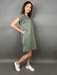 HOSH Šaty Ariana Velikost: UNI, Barva: Hnědá