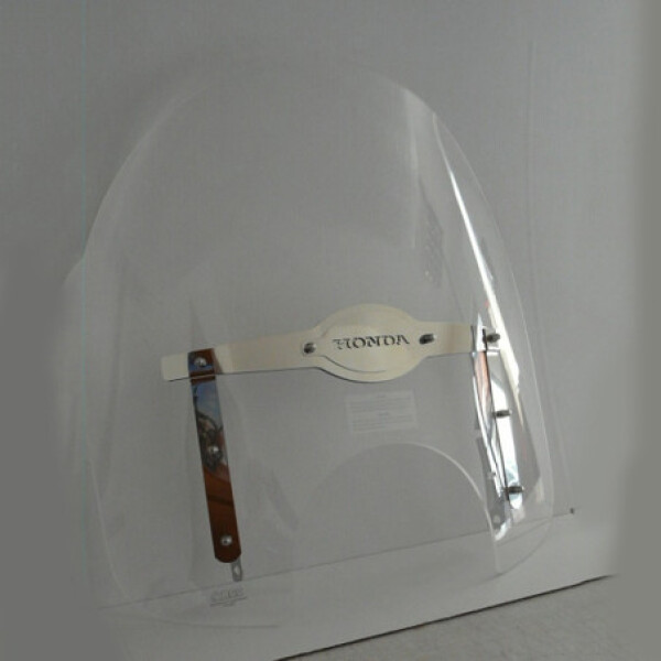 Honda F6C Valkyrie plexi štít - Světle hnědé / 53 cm