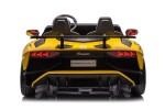 Mamido Elektrické autíčko Lamborghini XXL 24V A8803 žluté