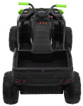 Mamido Dětská elektrická čtyřkolka ATV XL s ovládačem zelená