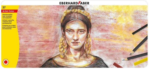 Eberhard Faber Eberhard Faber, 516937, Artist color, sada výtvarných potřeb pro kresbu, 37 ks
