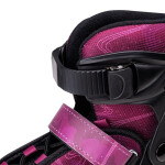 Dětské kolečkové brusle 92800482425 černo-růžové - Martes 34-37