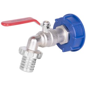 STREND PRO 256931 Redukce na IBC nádrž + ventil, plast, 60mm - 1"