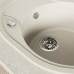 Kuchinox - Dafne - dřez 1-kom s odkapávačem SBD_483T