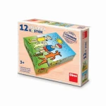 Pejsek kočička dřevěné kostky