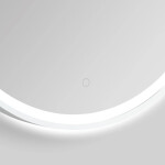 Zrcadlo se senzorem SAT Cool 80x80 cm bílá SATZCO80BI SATZCO80BI