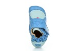 Affenzahn Leather Crawly Shark Blue capáčky