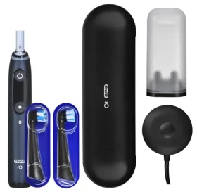 Oral-B iO 8N černá / Rotační zubní kartáček / 6 režimů / Bluetooth / časovač / tlakový senzor / OLED displej (4210201408567)