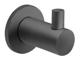 NOVASERVIS - Háček SMILE, gun metal ASM05GM