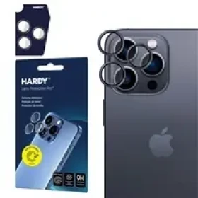 3mk Hardy Lens Protection Pro skla na fotoaparát pro Apple iPhone 16 Pro /16 Pro Max Black (5903108588713)